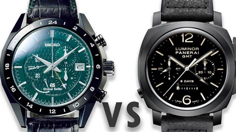 grand seiko vs panerai|Panerai watch review.